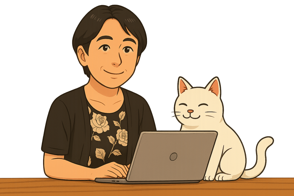 猫と自画像